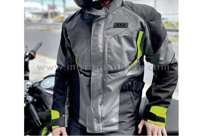 LS2 Phase Man Jacket - Grey Black Yellow