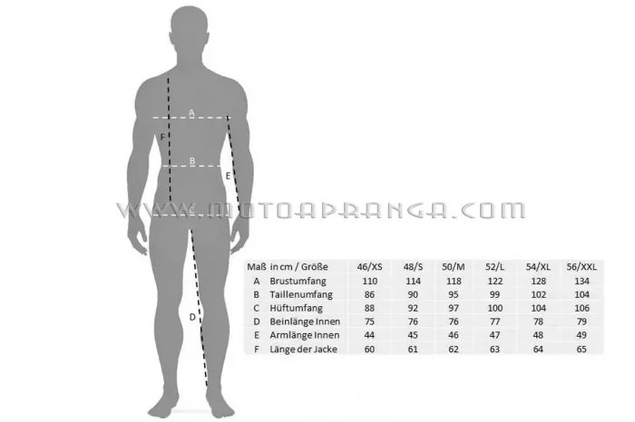 ProAnti leather suit with protectors
