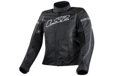 LS2 Gate Lady Jacket - Black Dark Grey