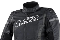 LS2 Gate Lady Jacket - Black Dark Grey
