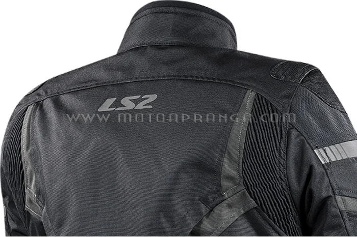 LS2 Gate Lady Jacket - Black Dark Grey