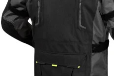 LS2 Narvik man jacket - Grey Black H-V Yellow