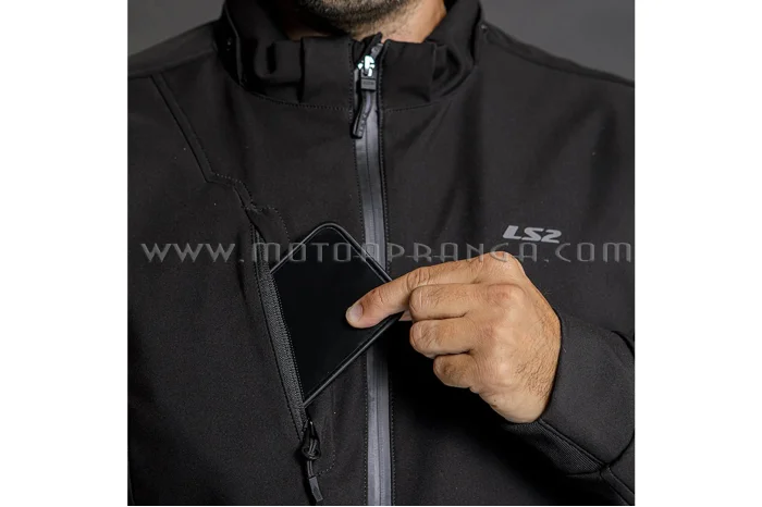 LS2 Bolton man jacket, Black