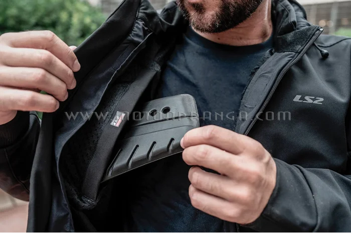 LS2 Bolton man jacket, Black
