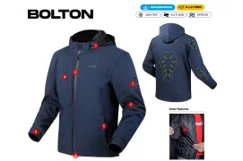 LS2 Bolton man jacket, Black 2