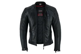 SM-Presto mens leather jacket with protectors 2