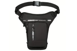 Motorcycle bag (soft) on the leg