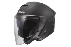 LS2 OF618 VERSO 2 SOLID helmet - Matt Black