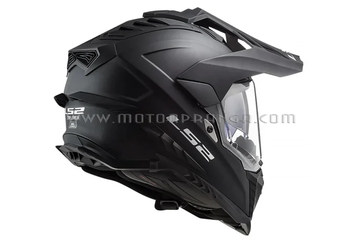 LS2 MX701 EXPLORER SOLID Helmet , Matt Black