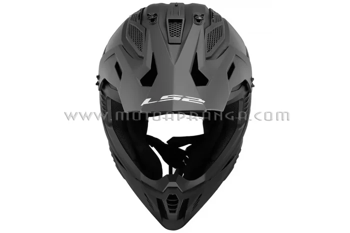 LS2 MX708 FAST II SOLID HELMET, Matt Black