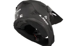 LS2 MX708 FAST II SOLID HELMET, Matt Black