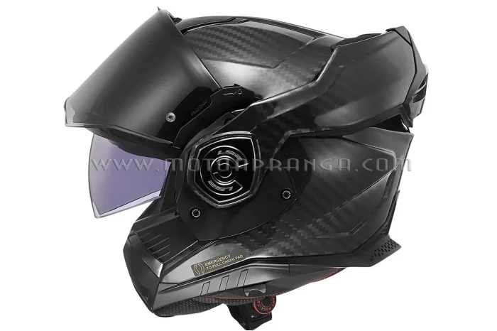 LS2 FF901 ADVANT X SOLID CARBON - matt