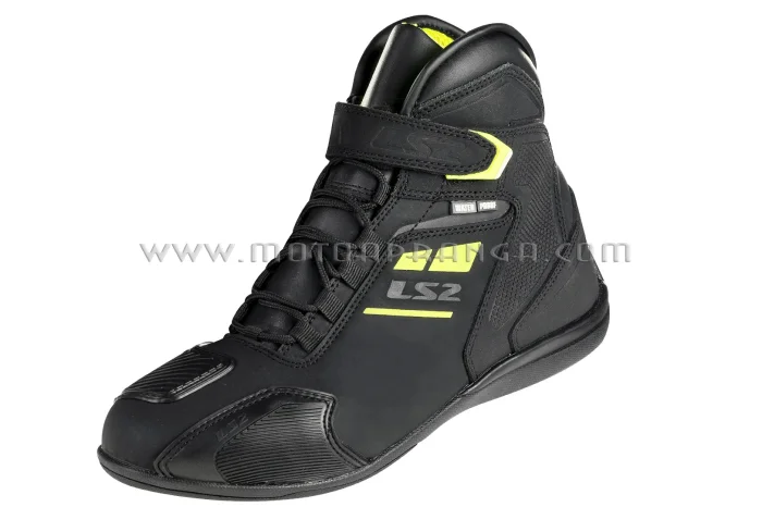LS2 Garra WATERPROOF boots black/yellow