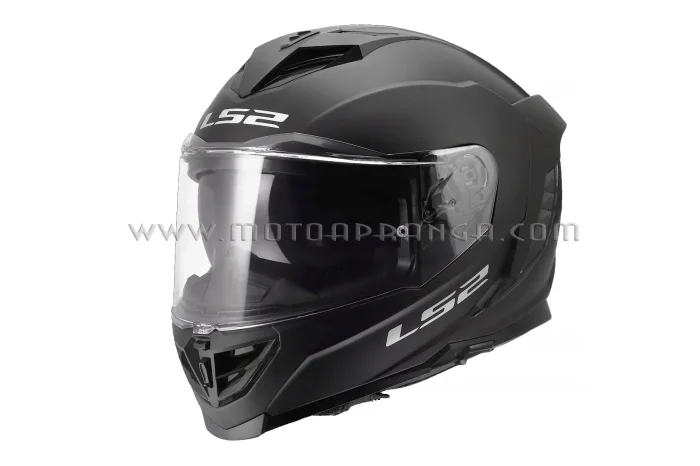 LS2 FF818 STORM 3 SOLID Helmet - Matt Black