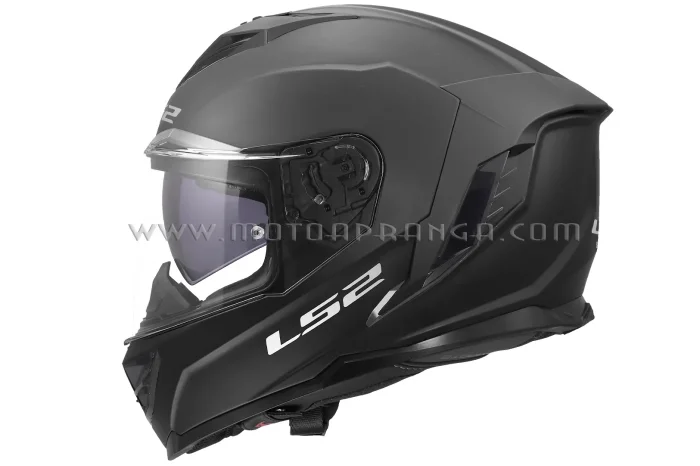 LS2 FF818 STORM 3 SOLID Helmet - Matt Black