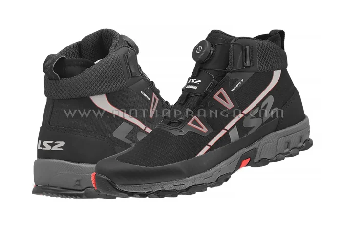 LS2 Trekker Man Waterproof Boots - Black