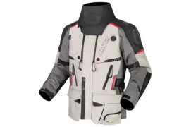 LS2 Apollo Man Jacket - Grey Black Red