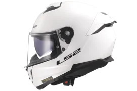 LS2 FF808 STREAM II Solid HELMET - gloss white