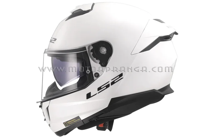 LS2 FF808 STREAM II Solid HELMET - gloss white