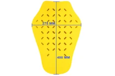 Back protector jackets insert - yellow