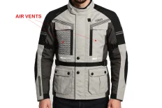 B.O.S. Maximum touring jacket grey/black