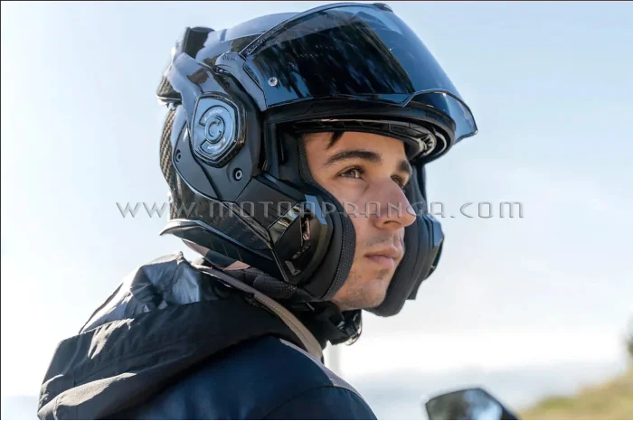 LS2 FF901 ADVANT X SOLID CARBON helmet - Gloss Black