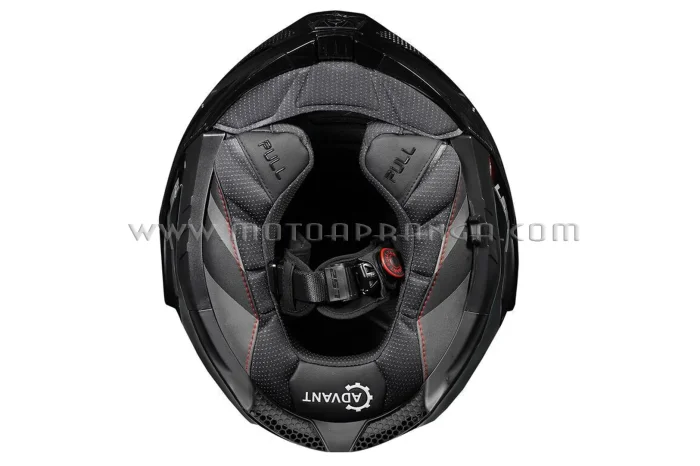 LS2 FF901 ADVANT X SOLID CARBON helmet - Gloss Black