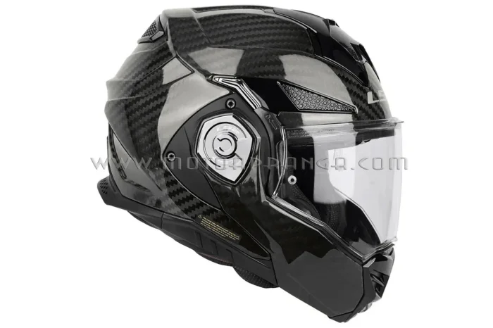 LS2 FF901 ADVANT X SOLID CARBON helmet - Gloss Black