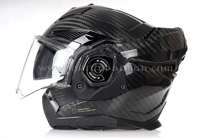 LS2 FF901 ADVANT X SOLID CARBON helmet - Gloss Black