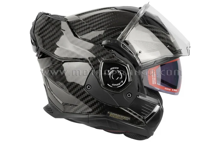 LS2 FF901 ADVANT X SOLID CARBON helmet - Gloss Black