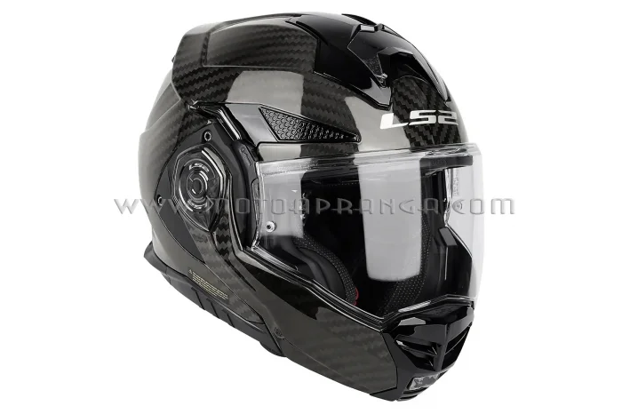 LS2 FF901 ADVANT X SOLID CARBON helmet - Gloss Black