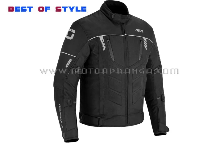 B.O.S. VEGAS textile jacket black