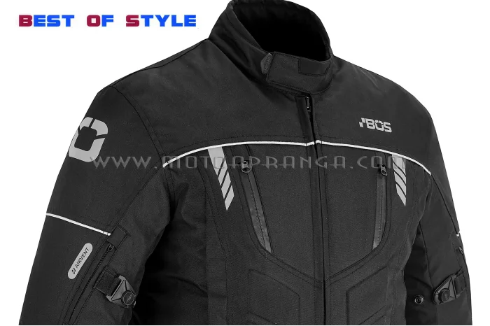 B.O.S. VEGAS textile jacket black