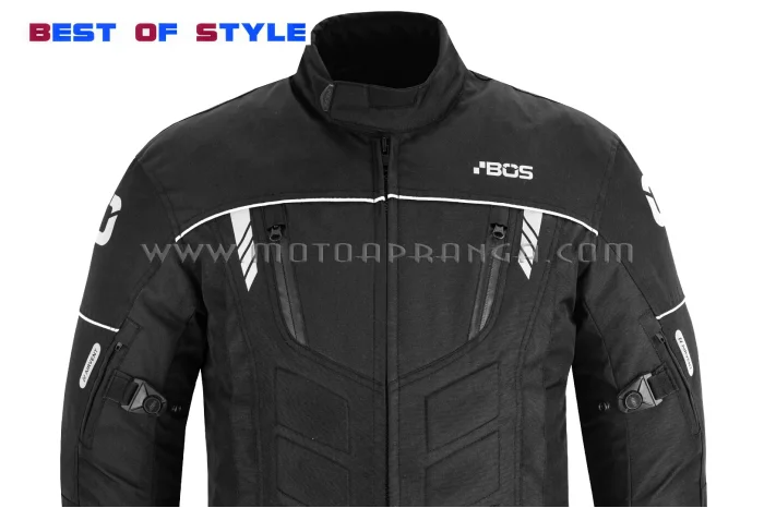 B.O.S. VEGAS textile jacket black