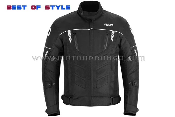 B.O.S. VEGAS textile jacket black
