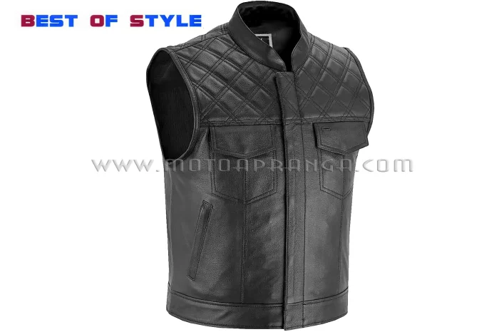 B.O.S. leather vest