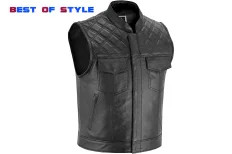 B.O.S. leather vest