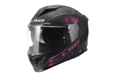LS2 FF818 STORM III BURST HELMET - BLACK PINK