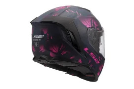 LS2 FF818 STORM III BURST HELMET - BLACK PINK 2