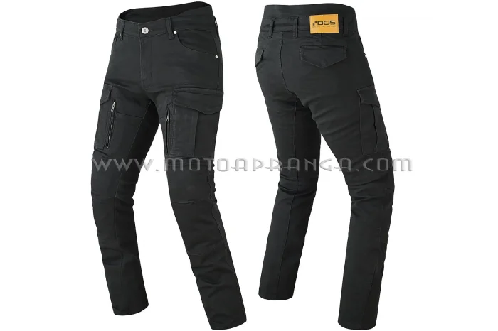 B.O.S. cargo jeans black