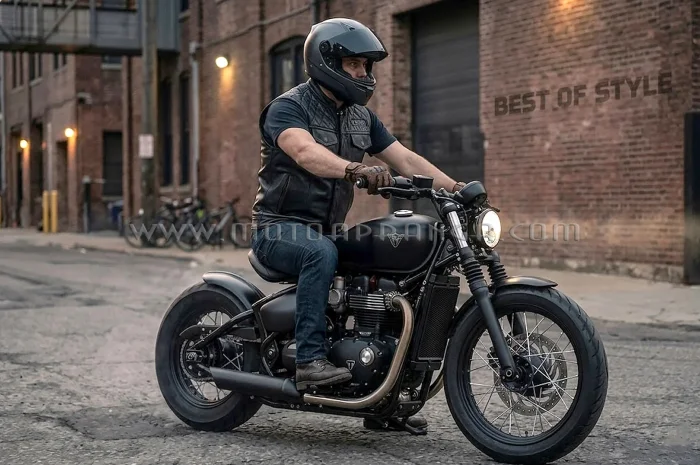 B.O.S. leather vest