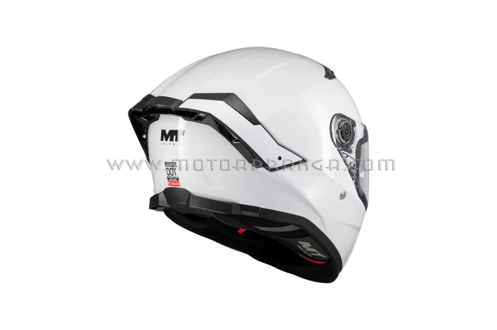 HELMET MT FF118SV THUNDER 4 SV PURE A0 GLOSS WHITE