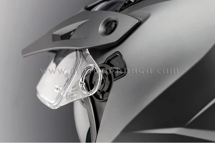 HELMET MT HS218SV TRACK SV PURE A1 MATT
