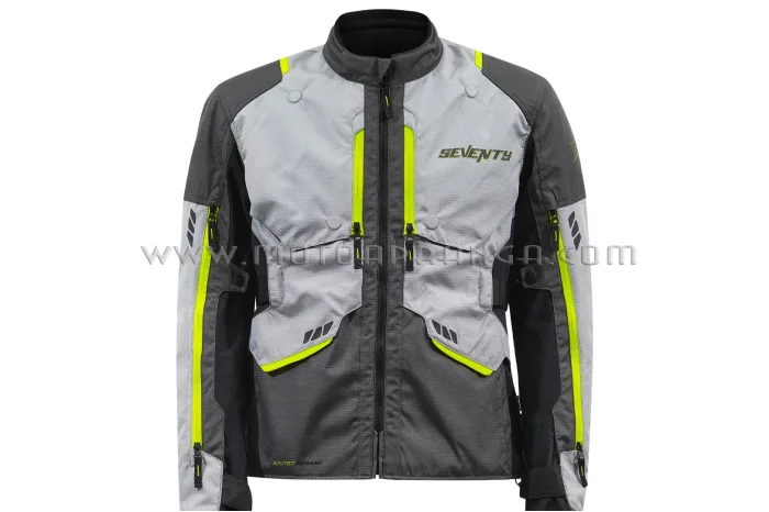 SD-JT67 Tanami touring jacket - Black/Gray/Fluorescent Yellow