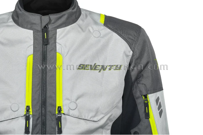 SD-JT67 Tanami touring jacket - Black/Gray/Fluorescent Yellow