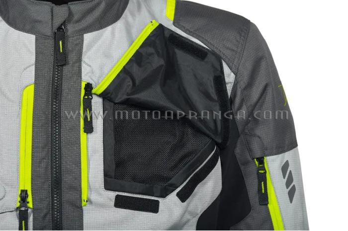 SD-JT67 Tanami touring jacket - Black/Gray/Fluorescent Yellow