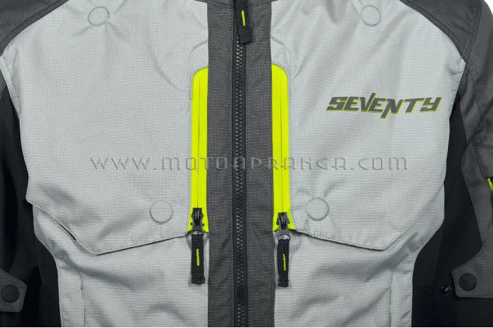 SD-JT67 Tanami touring jacket - Black/Gray/Fluorescent Yellow