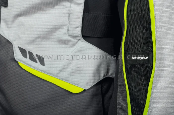 SD-JT67 Tanami touring jacket - Black/Gray/Fluorescent Yellow