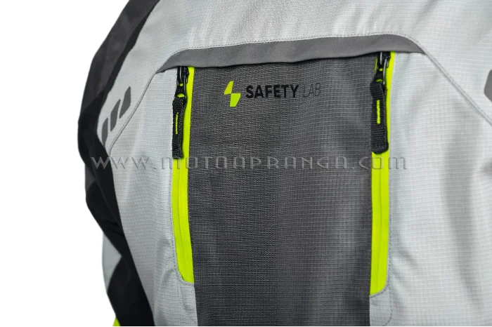 SD-JT67 Tanami touring jacket - Black/Gray/Fluorescent Yellow
