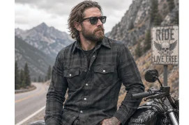 B.O.S. long sleeve shirt with aramid protection